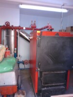 Instalare cazan 140 kW - combustibil solid