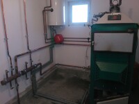 Instalare cazan 40 kW - combustibil solid